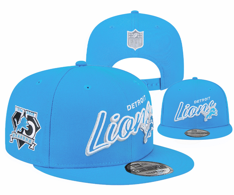 Detroit Lions 2025 Stitched Snapback Hats 006